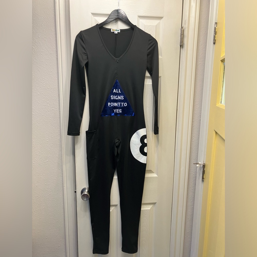 Magic 8 ball womenโs costume Tipsy Elves